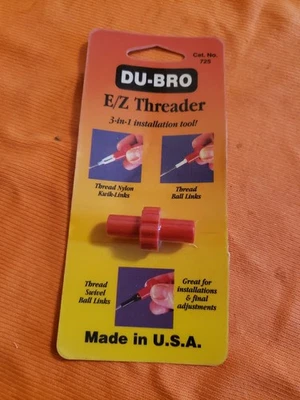 Du-Bro products - E/Z Threader - Part No 725 - JT25 - Image 1 of 4