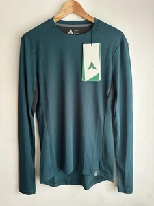 Jersey ligero de manga larga Altura Kielder verde azulado pequeño #212 - Imagen 1 de 9