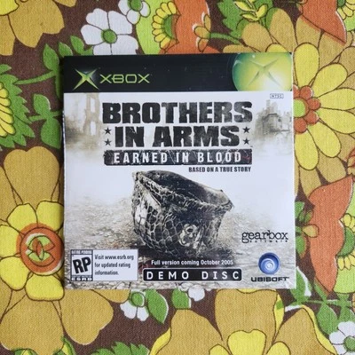 Brothers in Arms: Earned in Blood Microsoft Xbox 2005 Demo Disc Sealed - Image 1 of 2