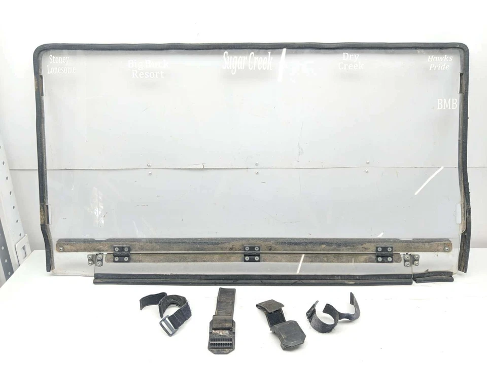 20 Can Am Defender MAX HD8 DPS Parabrisas Pantalla Deflector Panel y Soportes Foto 1 de 4