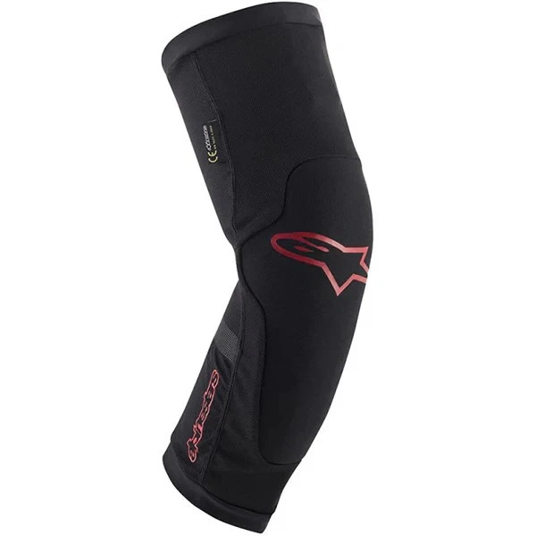 Alpinestars - Paragon Plus Knee Protector (MTB) Black/Red Size Medium - Image 1 of 1