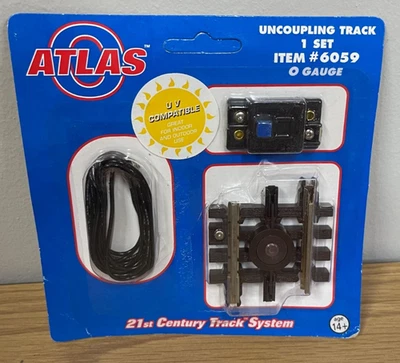 Atlas O Gauge #6059 Uncoupling  1 3/4" Track Set Train Layout 3-Rail Railroad - Image 1 of 2