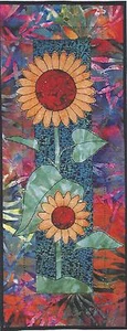 Sonnenblumen Applikation Quilt Muster Glenna Quilts 'n Stuff - Bild 1 von 1