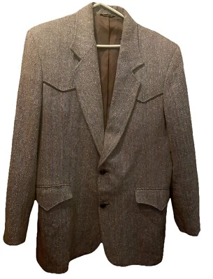 Chaqueta Blazer 42 De Colección Country Gentleman By Pioneer Wear Western Para Hombre Seda Tweed Foto 1 de 4
