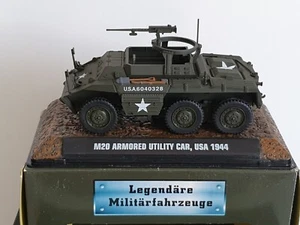 Atlas Armored Utility Car Panzerwagen USA 1944 Legendäre Militär Fahrzeuge 1:43 - Bild 1 von 8