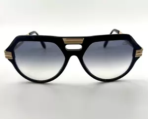 Cazal 657 Sonnenbrille Col.1 schwarz/matt/graue Gläser mit Farbverlauf 59 mm - Bild 1 von 7