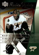 2002-03 Upper Deck Rookie Update Stars Hockey Card #33 Marty Turco