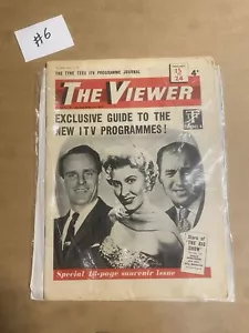 RARE 1959 The Viewer TTT TV Times listings magazine Vol 001 - Picture 1 of 1