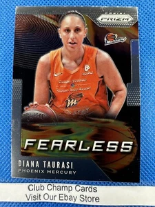 2020 #19 Diana Taurasi Panini Prizm WNBA Basket Inserto Senza Paura Mercurio - Foto 1 di 2