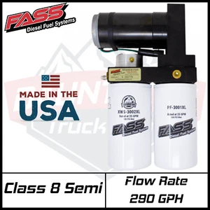 FASS Industrial Series Diesel Fuel System Class 8 Semi 290GPH Universal - Picture 1 of 4