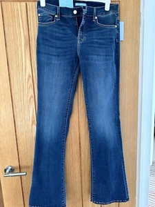 7 For All Mankind Bootcut Duchess B(AIR) Jeans BNWT 30L 34” Leg Size 12/14 £200 - Picture 1 of 11