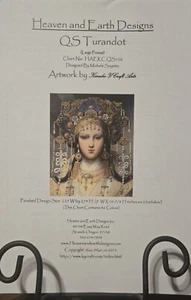 Heaven And Earth Designs HAED Cross Stitch Pattern QS Turandot - Picture 1 of 4