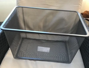IKEA Trofast Netzdrahtkorb, dunkelgrau,42x30x23cm Aufbewahrungskorb Boxen NEU - Bild 1 von 5