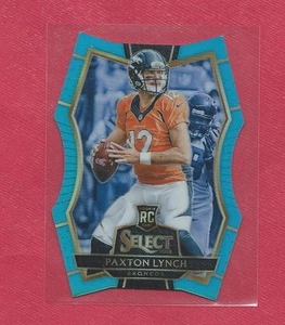 Paxton Lynch 2016 Panini Select azul troquelado 14/125, #146, Broncos - Imagen 1 de 2