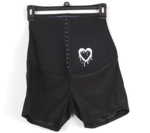 Women's Shaper High Waisted Shorts Size Large Color Black NWT - Picture 1 of 8