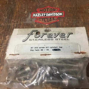 TORNILLOS HARLEY ACERO INOXIDABLE para montaje 4 velocidades trinquete trans tapa a trans48-78 - Imagen 1 de 8