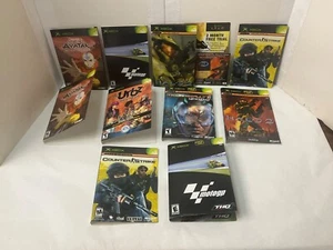 Lot XBOX *Manuals & Slip Art Only* Halo 2/Avatar/Sims Urbz/MotoGP Moto GP *OEM* - Picture 1 of 17