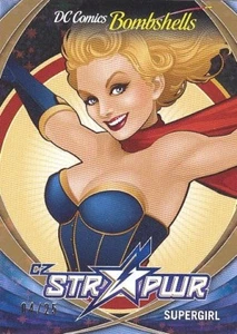 2017 DC Comics Bombshells CZ Str Pwr Gold S06 Supergirl Star Power Gold 04/25! - Bild 1 von 1