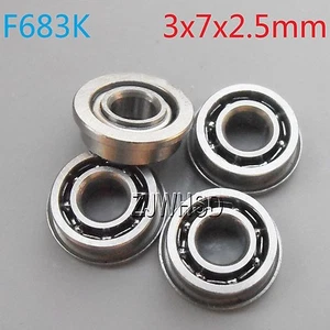 4pcs F683k Flange Bearing 3 x 7 x 2.5 mm for TAMIYA TRAXXAS ALIGN RC Hobby DIY - Picture 1 of 1