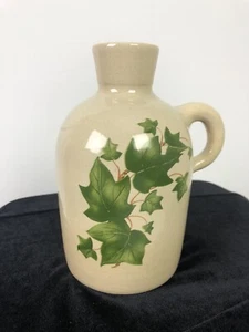 YESTERYEAR MARSHALL TEXAS JUG/VASE HAND TURNED IVY 6 Inches Excellent Condition - Picture 1 of 12