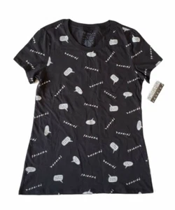 New FRIENDS T-Shirt TV Show - Women's Size XXL Black All Over Print Pullover - Picture 1 of 4