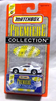 MJ7 Matchbox Premiere - 1997 World Class Series 18 - Utah Highway Patrol - Image 1 of 4