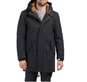 Cole Haan GrandSeries XXL Wool Stretch Primaloft Windproof Water Resistant Coat - Picture 1 of 9