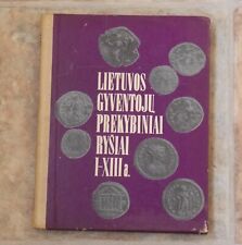 1972 Lithuanian book M.Michelbertas Lithuanian population trade relations I-XIII