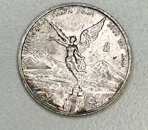 2000 Mexiko 1:10 Onza Silber, geringe 27,5k Auflage, zirkuliert - Bild 1 von 2