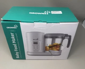 GROWNSY Baby Food Maker Baby food Processor All-in-One 7-in-1 White BL603 - NEW - Picture 1 of 14