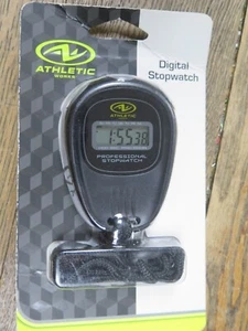 Athletic Works Digital Stopwatch - Black new - Picture 1 of 3