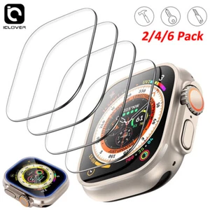Protector de pantalla de vidrio templado 49 mm cubierta completa iWatch para Apple Watch Ultra 2 - Imagen 1 de 11