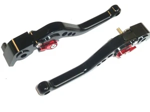 APRILIA RSV MILLE - R 2004-2008 BRAKE & CLUTCH LEVERS SET ROAD RACE TRACK - Picture 1 of 9