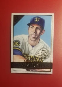 2020 Topps Gallery Preview Christian Yelich National Baseball Card Day #GP-5 - Picture 1 of 6