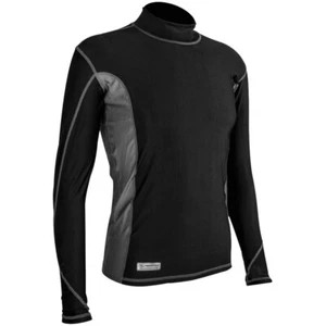 Highlander Pro Comp Mens Long Sleeve Top Camping Outdoor Spring Black / Grey - Picture 1 of 6