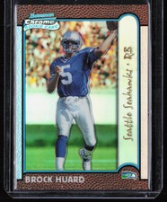 1999 Bowman Chrome Gold Refractor #172 Brock Huard RC SP #'d /25