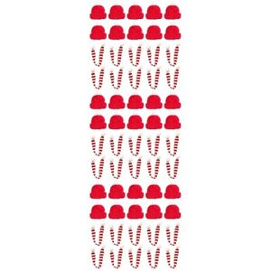  60 Pcs Christmas Cup Cover Xmas Mini Knit Hat Scarf Baby Bottle Cap