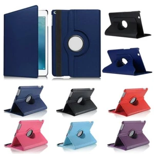 For iPad 2 3 4/For iPad mini 1 2 3 Air 1 2 360 Rotate PU Leather Case Cover - Picture 1 of 19