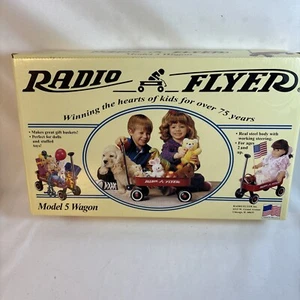 Vintage Radio Flyer Toy Model 5 Red Wagon Kit - Picture 1 of 1
