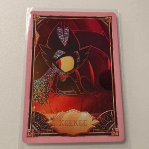 HAZBIN HOTEL CARD KEEKEE 52/50 SECRET RARE PINK FOIL 2ND EDITION - Picture 1 of 2