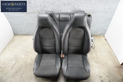 Juego de asientos delanteros traseros de cuero gamuza Mercedes W117 Cla250 Cla45 OEM Foto 1 de 4