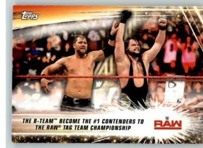 2019 WWE Summerslam #70 Curtis Axel Bo Dallas B Team - Image 1 of 2
