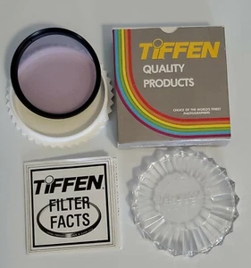 Vintage Skylight UV Filter 62mm Sky 1A Tiffen  Lens Made in USA in Box & Manual - Picture 1 of 8