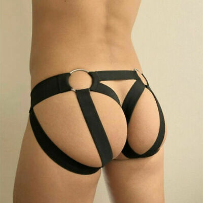Men's Jockstrap G-String Underwear Elastic Strap Thongs Sexy Costume Underpants • 6.17€