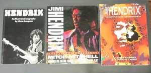 Jimi Hendrix (3) Book Lot "Inside The Experience" +2 More - Picture 1 of 17