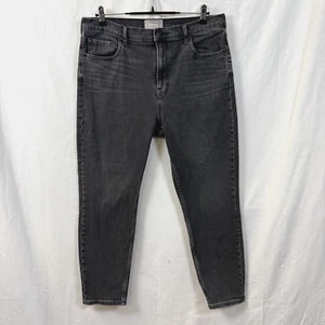 Everlane Jeans Damen Gr. 33 High Rise Ankle Charcoal Wash Stretch Denim - Bild 1 von 8