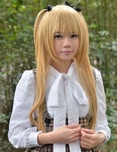 Death-Note Misa-misa Amane-Misa Cosplay Perücke Perruque Parrucca Blond - Bild 1 von 2