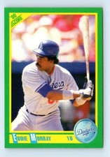 1990 Score Eddie Murray Los Angeles Dodgers #80