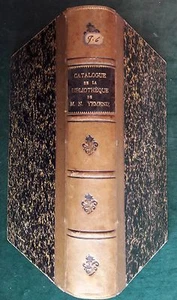 Bibliographie : Catalogue de la Bibliothèque de M. Nicolas YEMENIZ (Paris, 1867) - Imagen 1 de 5