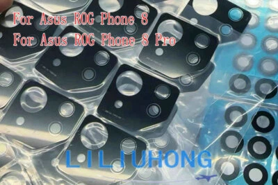 Novo Repelente de Tampa de Lente de Vidro para Câmera Traseira Para Asus ROG Phone 8 Pro - Imagem 1 de 2